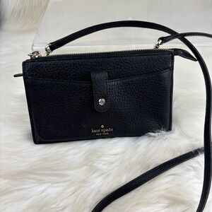 KATE SPADE JACKSON SMALL TAB CROSSBODY BAG PEBBLED LEATHER